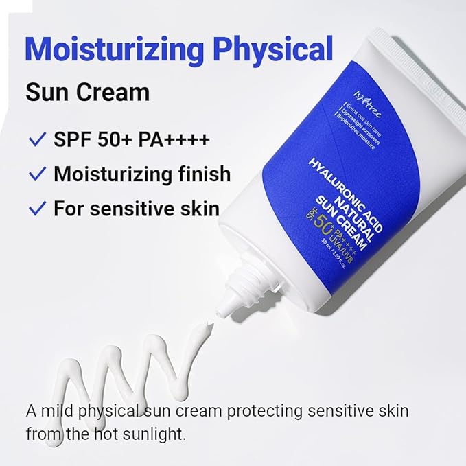 Hyaluronic Acid Natural Sunscreen (SPF 50)